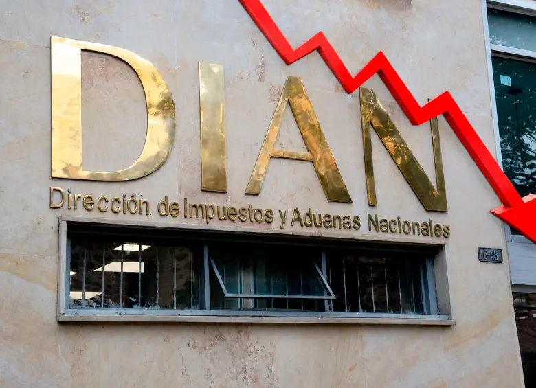 La fuerte reducción del recaudo por Impuesto de Renta provocó que la DIAN registrara una caída del 3,6% durante junio de 2026. FOTO COLPRENSA