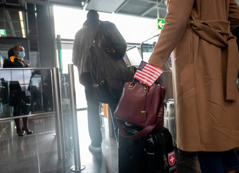 Entre enero y septiembre de 2021, 1’106.746 colombianos fueron a Estados Unidos, cuadriplicando los viajes a México, que sumaron 243.626, de acuerdo con Migración Colombia. FOTO Getty
