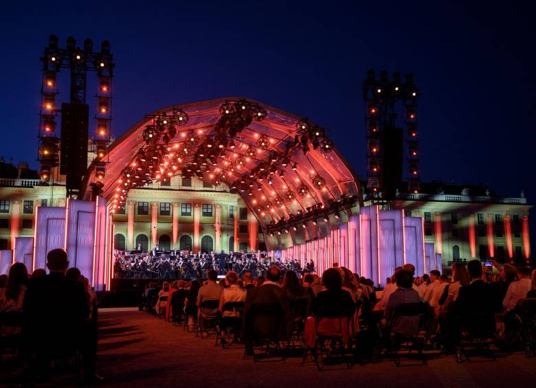El evento tuvo lugar en la noche de este 18 de junio en el Palacio de Schönbrunn en Austria. Foto: EFE