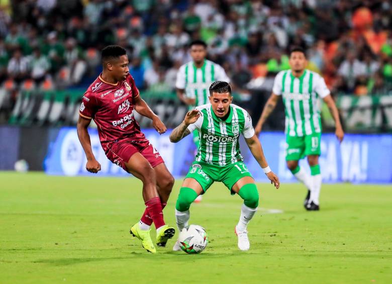 Atlético Nacional y Deportes Tolima, dos empresas de fútbol que son ejemplo en el país por organización y cifras positivas. FOTO JAIME PÉREZ 