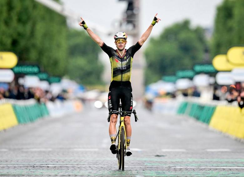 Wout van Aert, de 30 años de edad, logró su triunfo número 51. FOTO X-TOUR DE FRANCIA