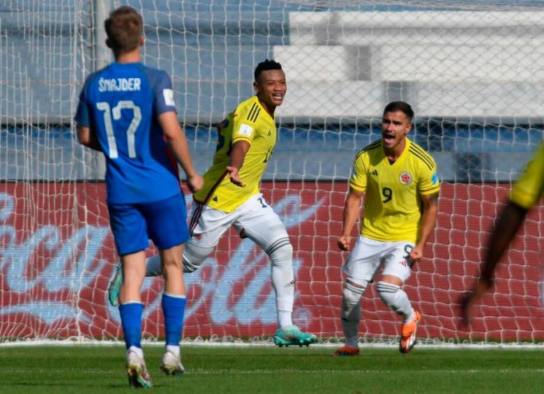La Selección Colombia clasificó primera del Grupo C con siete puntos. FOTO FCF