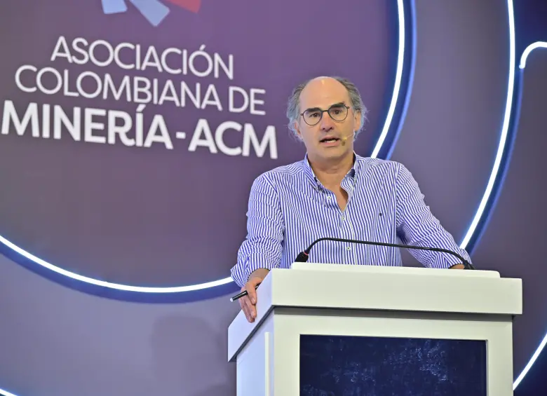 Juan Camilo Nariño, presidente de la Asociación Colombiana de Minería (ACM). Foto: Cortesía
