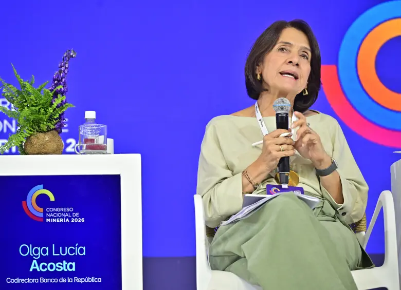 Olga Lucía Acosta, codirectora del Banco de la República. Foto: ACM