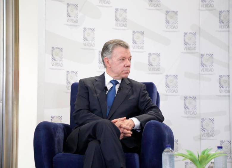 Juan Manuel Santos fue presidente de Colombia de 2010 a 2018. FOTO: ARCHIVO.