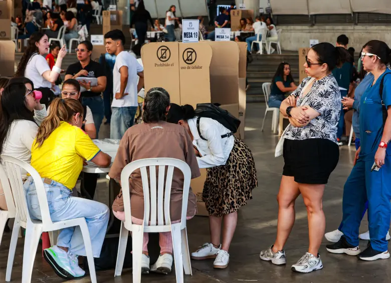 La Registraduría reportó que De la Espriella obtuvo 12.956.941 votos en el boletín número 40. FOTO: Manuel Saldarriaga