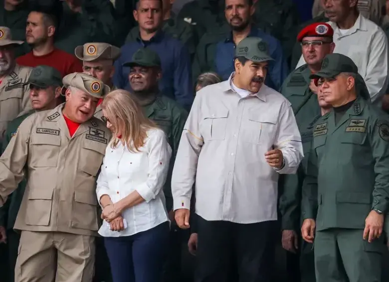 La sentencia responsabiliza a Nicolás Maduro y a varios funcionarios y exfuncionarios venezolanos. FOTO: EFE