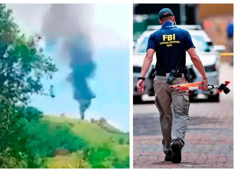 FBI investigaría hechos relacionados con el atentado contra el helicóptero que dejó 13 policías muertos. FOTOS: CORTESÍA Y ARCHIVO 