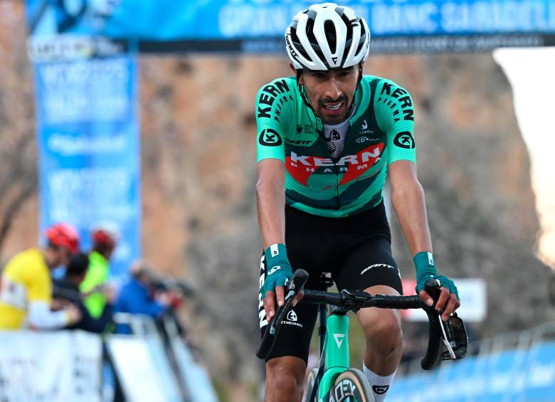 Iván Sosa está a tres etapas de conquistar el Tour de Turquía. No gana una carrera desde el Tour de Langkawi-2022. FOTO GETTY