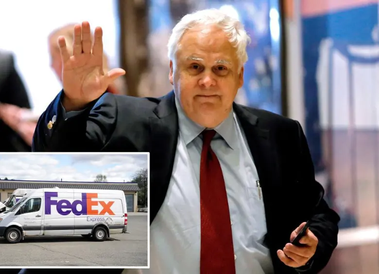Fred Smith dejó un libro, Changing How the World Does Business, donde relata su aventura empresarial. Y deja también una frase que lo define: “Si tienes una buena idea y el coraje de ejecutarla, incluso una mala nota puede convertirse en un negocio de miles de millones”. FOTO: tomada de redes sociales.