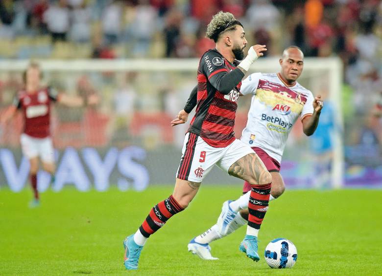 El jugador brasileño Gabriel Barbosa, del Flamengo, fue el goleador de la Copa Libertadores del 2019 y 2021. FOTO: CORTESÍA CONMEBOL LIBERTADORES 