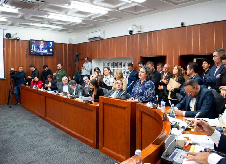 Comisión Cuarta aprobó en tercer debate a la reforma laboral. FOTO: Cortesía Angélica Lozano