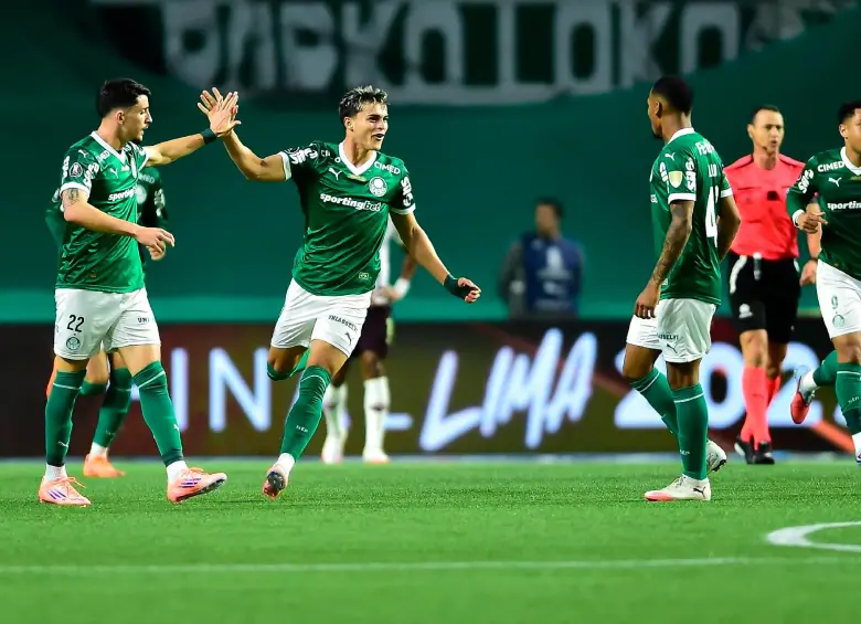 Palmeiras hizo la diferencia en el Allianz Parque, en Sao Paulo y eliminó a Liga de Quito en semifinales. FOTO: X-CONMEBOL LIBERTADORES
