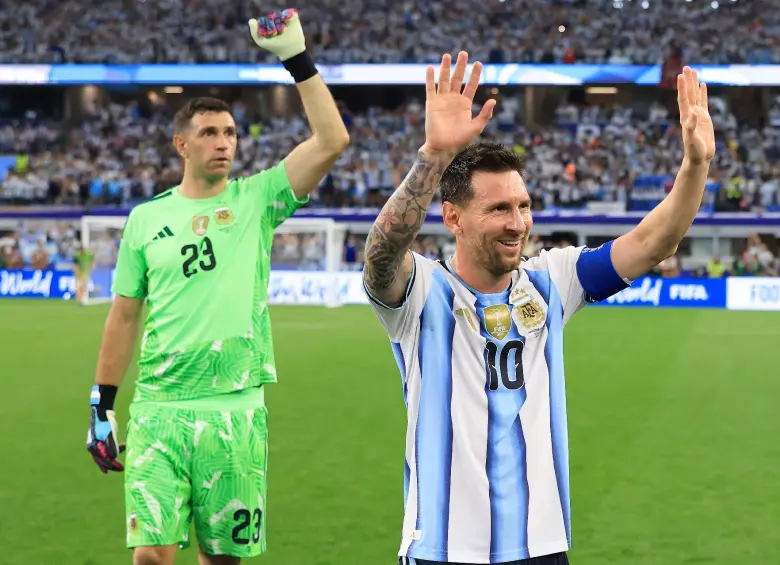 Lionel Messi, uno de los mejores jugadores en la historia del fútbol. FOTO: @Argentina