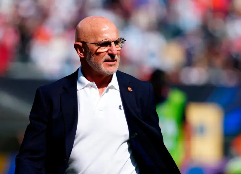 El técnico Luis de la Fuente llevó a España a su segundo título en la Copa Mundo, venciendo 1-0 a Argentina en el tiempo extra. Terminó invicto en el campeonato. FOTO GETTY 