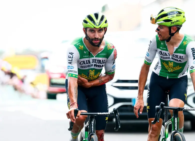 Gaviria se mostraba bastante competitivo en el Tour-2026, en el que sumaba ya 5 top-20. Este jueves se retiró de la competencia. FOTO X-CAJA RURAL