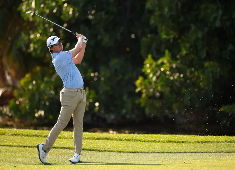Nicolás Echavarría brilló y se alzó con el título del Cognizant Classic in the Palm Beaches. FOTO @nicolas_ech