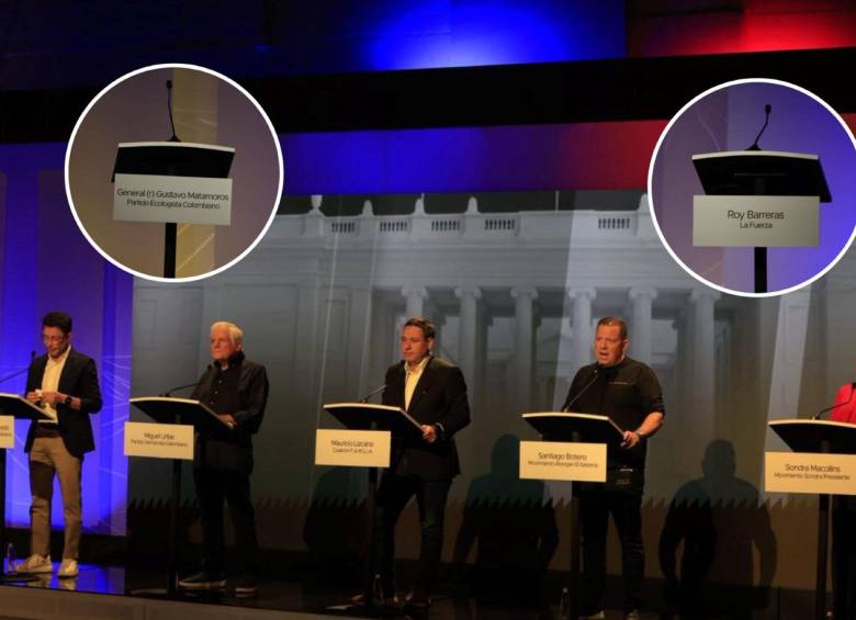 Este martes, 19 de mayo, fue cita para el segundo debate presidencial en las plataformas de Teleantioquia y EL COLOMBIANO. Foto: Camilo Suárez