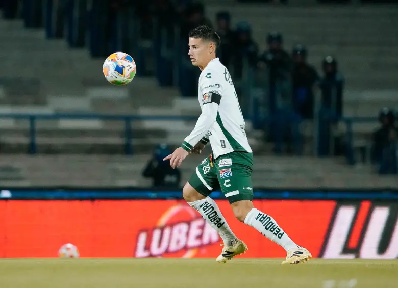 James Rodríguez jugó 17 partidos con León en esta temporada, 15 de ellos como titular. FOTO: Tomada de X @clubleonfc