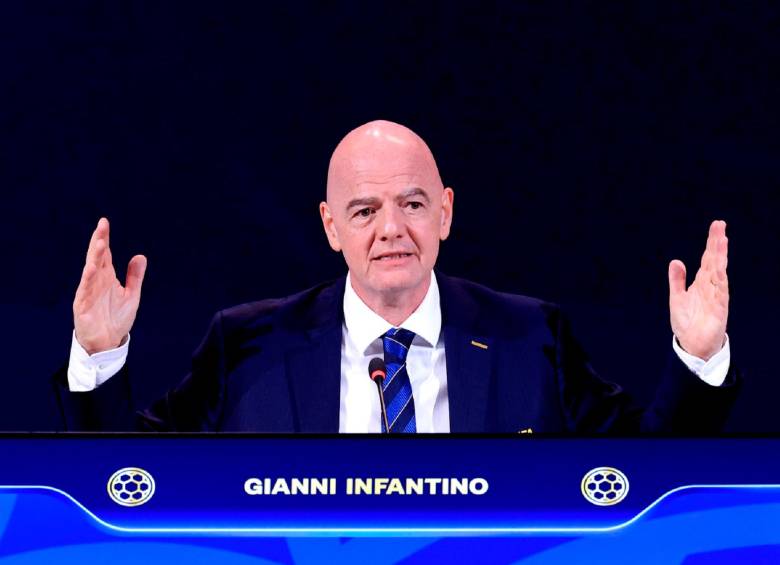 Gianni Infantino, presidente de la Fifa. FOTO: Getty