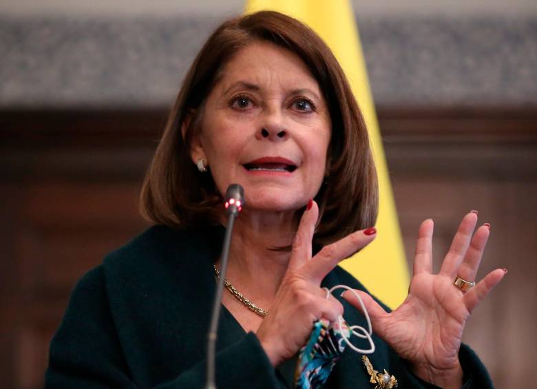 Marta Lucía Ramírez reprochó algunas prácticas electorales a pocos días de la segunda vuelta presidencial. FOTO: COLPRENSA