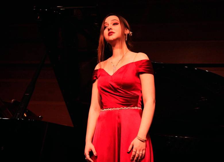 Carolina Vélez Murcia cursa su segunda maestría en Alemania, esta vez dedicada a la interpretación de la ópera. Foto: Cortesía Manuela Molina Flórez