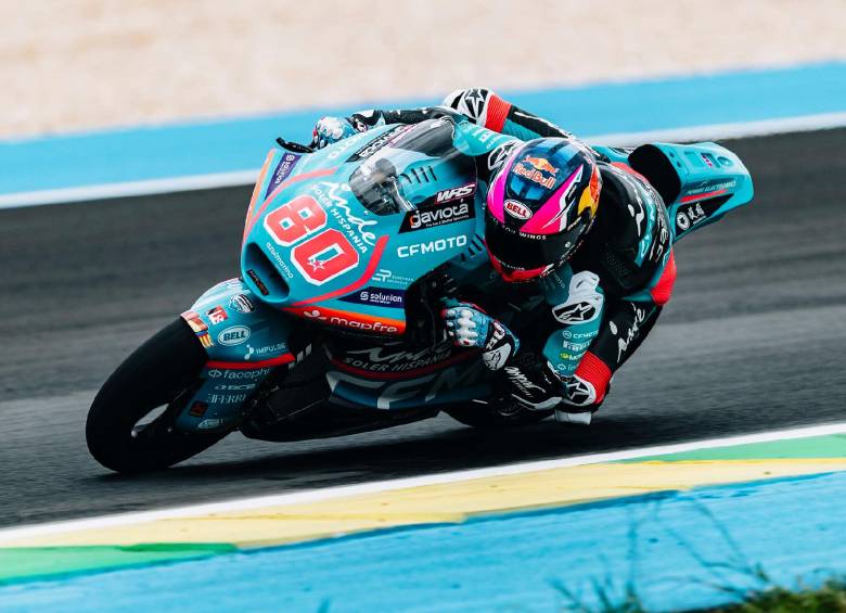 David Alonso, piloto revelación en el mundo del motociclismo. FOTO X-TEAM ASPAR