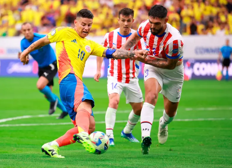 La última vez que Colombia recibió a Paraguay en Barranquilla, el marcador final fue un pálido 0-0, en 2021. FOTO: GETTY