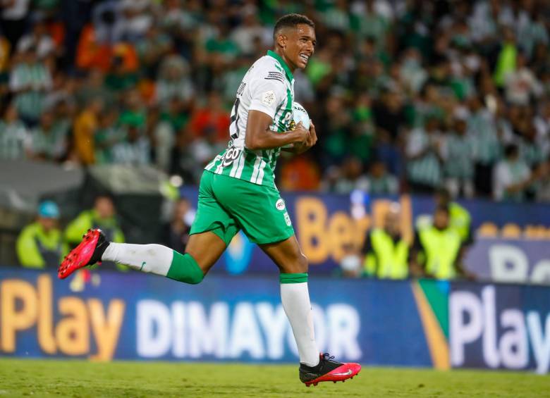 Brahian Palacios es otra de las buenas proyecciones de Atlético Nacional. FOTO MANUEL SALDARRIAGA