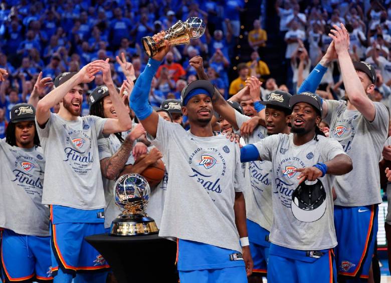 Oklahoma logró el récord de 68 victorias en la temporada regular de la NBA. FOTO: GETTY