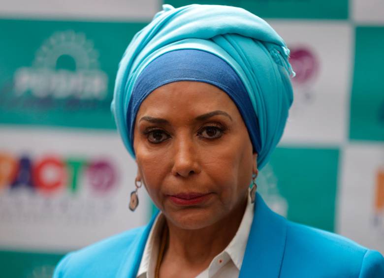 Piedad Córdoba ha insistido en su inocencia y ha catalogado la investigación como “persecución política”. FOTO COLPRENSA