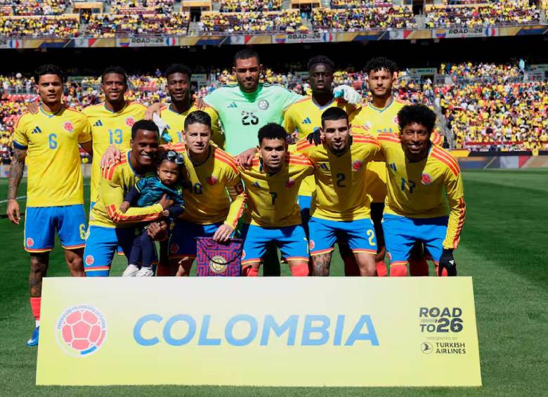 La Selección Colombia se concentrará en Medellín a finales de mayo antes de su viaje a Norteamérica para disputar el Mundial. FOTO: AFP