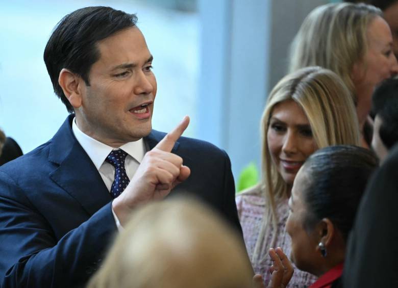 Marco Rubio, secretario de Estado de Estados Unidos. Foto: AFP