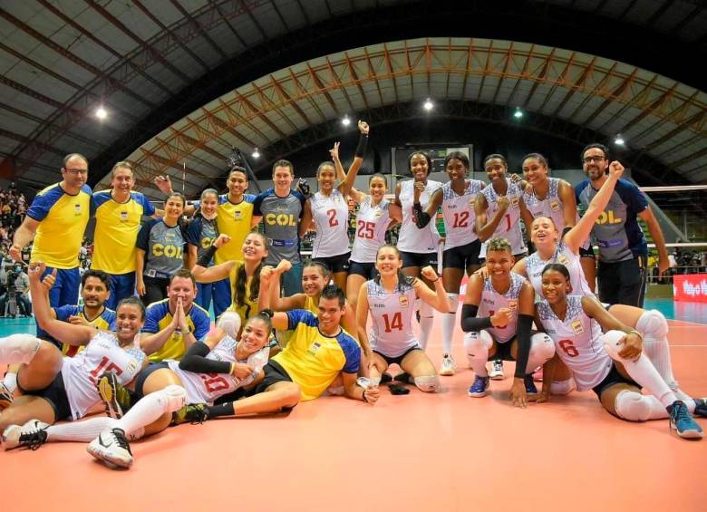 Colombia se alista para el debut en el mundial de voleibol 
