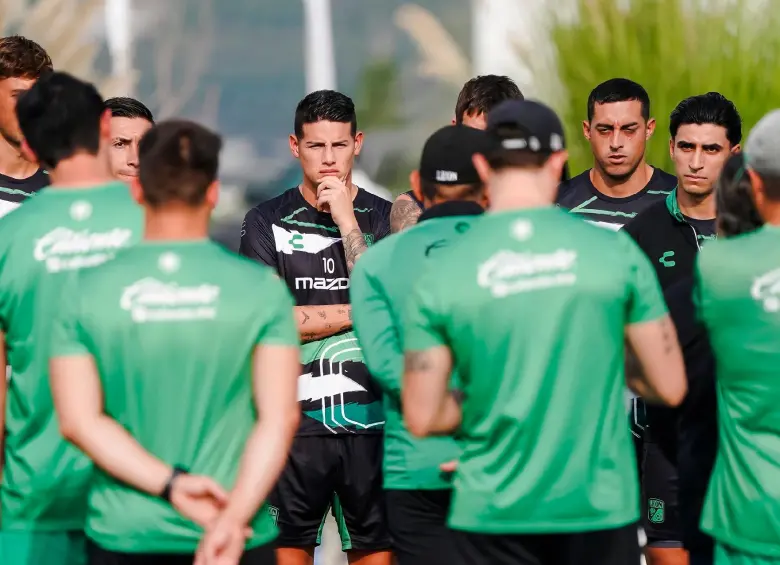 James Rodríguez suma dos goles en el actual torneo de México. Con Ignacio Ambriz espera mejorar sus cifras. FOTO: Tomada de X @clubleonfc