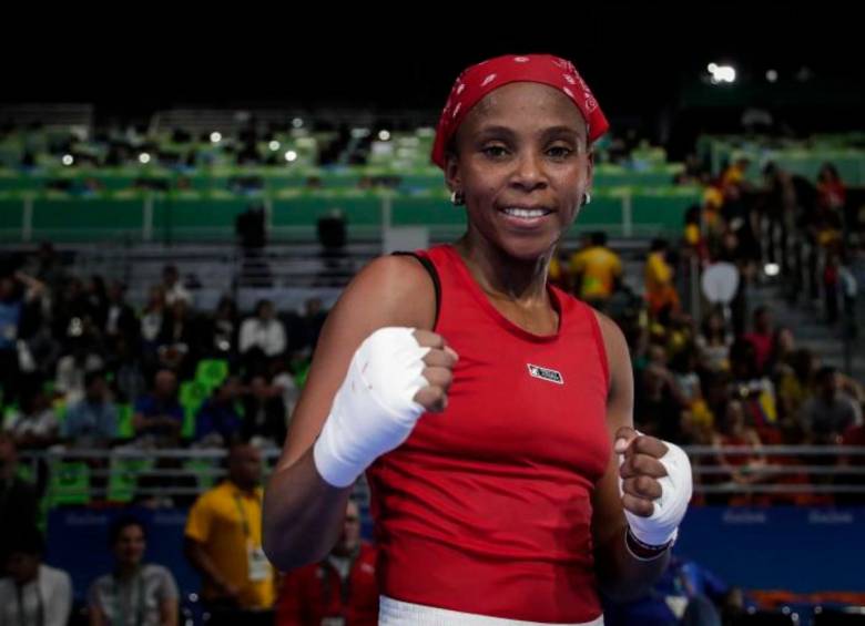 La boxeadora colombiana Ingrit Vidal se clasificó a los Juegos Olímpicos de París 2024. FOTO COLPRENSA 