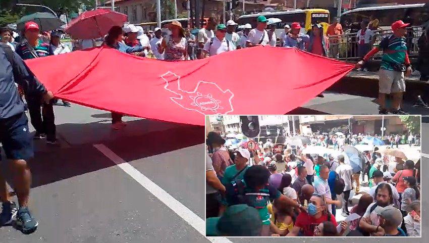 Maestros de Antioquia volvieron a marchar por fallas en el sistema de salud y este miércoles salen de nuevo a las calles