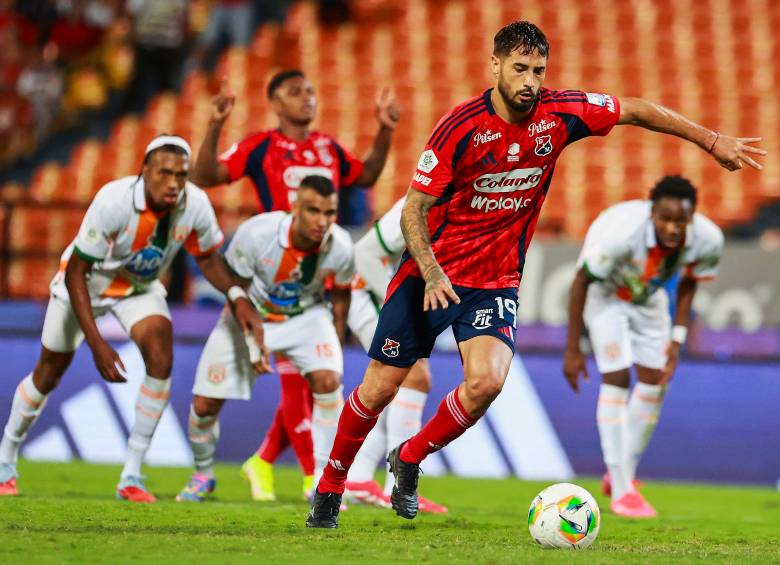 Independiente Medellín retoma agenda luego de su partido aplazado frente a Águilas. FOTO MANUEL SALDARRIAGA