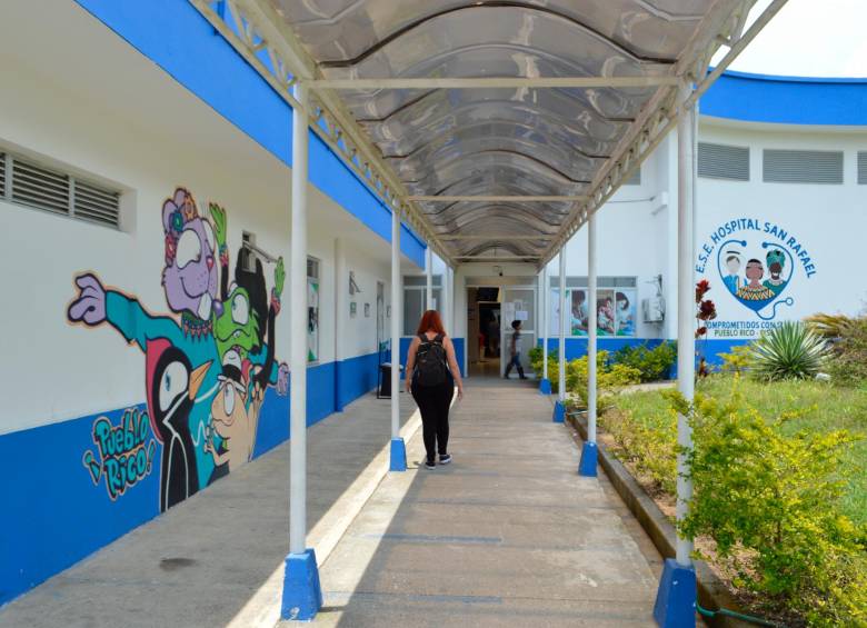 El Hospital San Rafael está ubicado en el municipio de Pueblo Rico, Risaralda. FOTO SUMINISTRADA