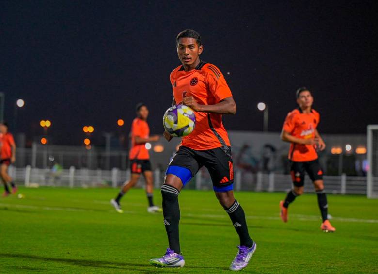 Último entrenamiento de Colombia antes del crucial duelo ante Francia. FOTO CORTESÍA FCF