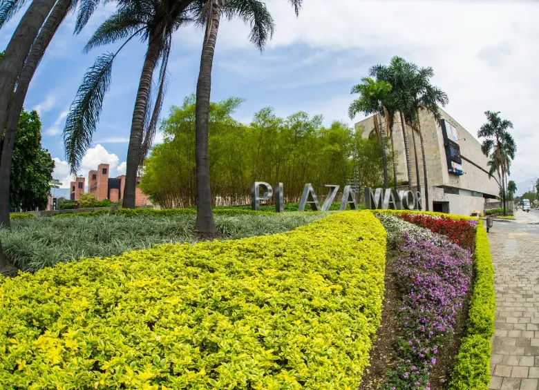 Plaza Mayor en Medellín.