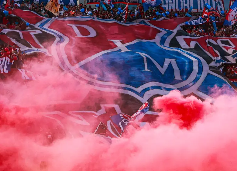 Los aficionados del rojo han mostrado un buen acompañamiento al equipo durante el semestre. En el último duelo hubo más de 37.000 personas en el Atanasio. FOTO: JUAN ANTONIO SÁNCHEZ