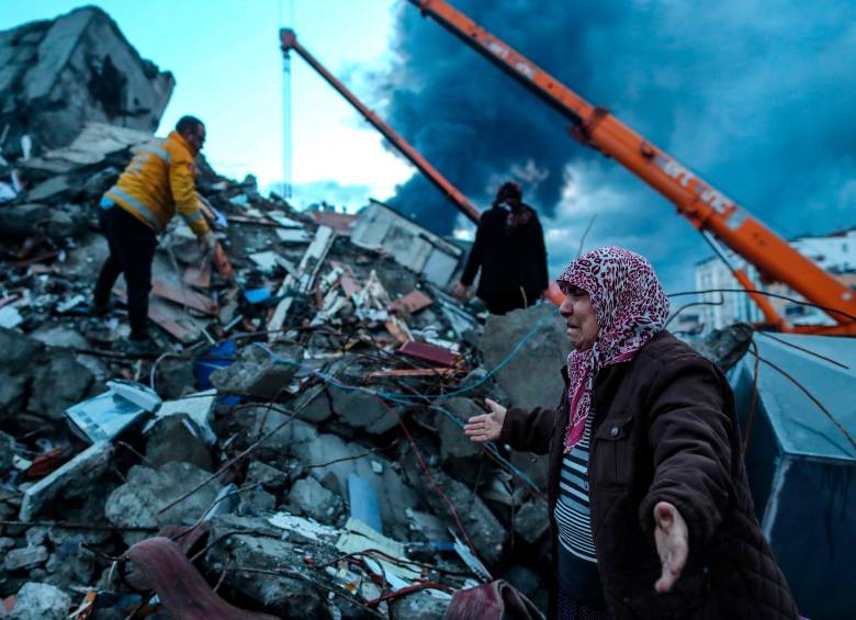 Los terremotos de este lunes en Turquía son el mayor desastre sufrido en ese país desde el sismo de 1939 en Erzincan. FOTO: EFE