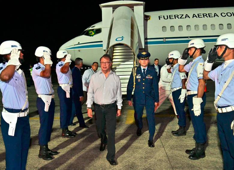 La visita de Gustavo Petro a Brasil es el viaje número 26 que hace el mandatario en su primer año de Gobierno. FOTO: Cortesía Presidencia