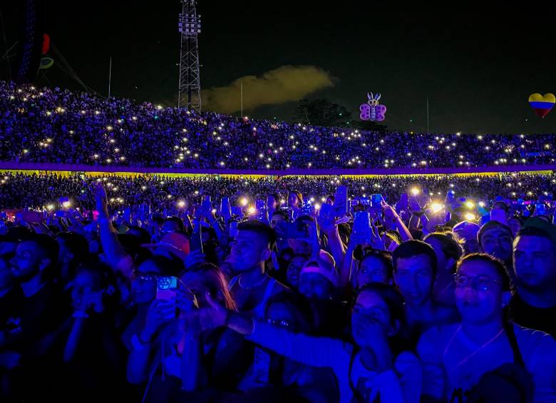 El estadio Atanasio Girardot es la sede del concierto, este sábado 6 de julio, las Leyendas de la salsa. Foto: Camilo Suárez Echeverry