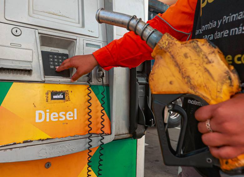 Gobierno desmontaría por decreto subsidio del diésel. FOTO EL COLOMBIANO