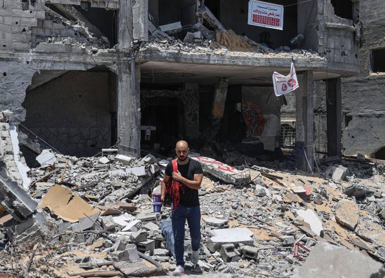 Desde octubre del año pasado, los bombardeos han afectado a la población civil en Gaza. FOTO: GETTY