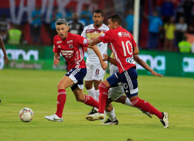 Independiente Medellín tiene un rendimiento del 37% en la era de David González. FOTO: JAIME PÉREZ 