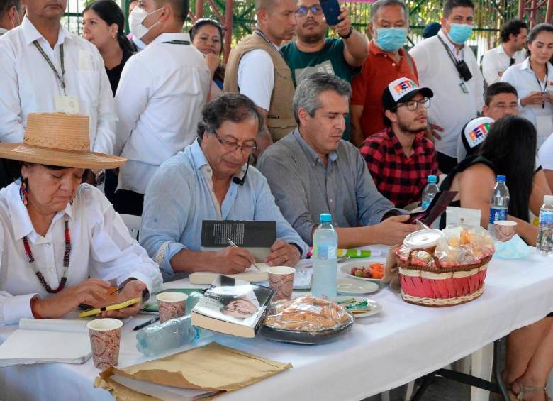 Gustavo Petro en Neiva, Huila. FOTO: CORTESÍA
