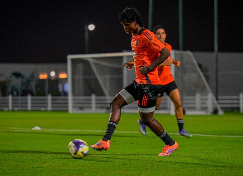 Cristian Flórez, volante del seleccionado de Colombia. FOTO CORTESÍA FCF